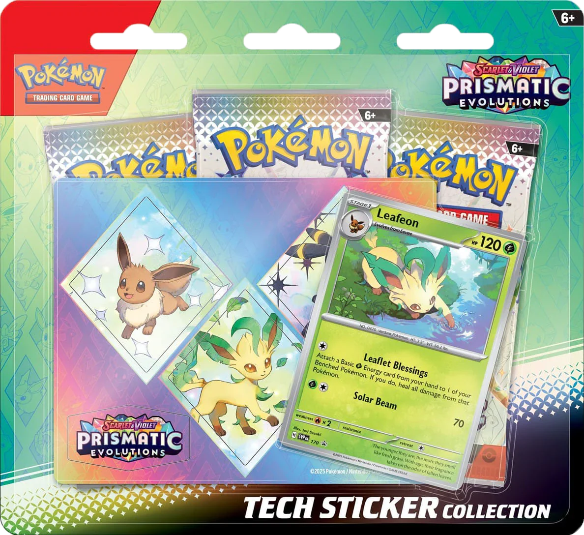 Prismatic Evolutions Tech Sticker Collection [Leafeon] - SV: Prismatic Evolutions (PRE)