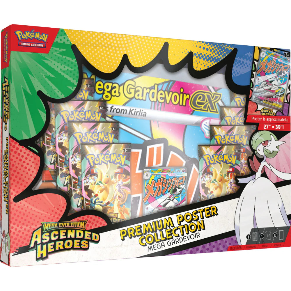 Premium Poster Collection: Mega Gardevoir - ME: Ascended Heroes (ASC) - PREORDER
