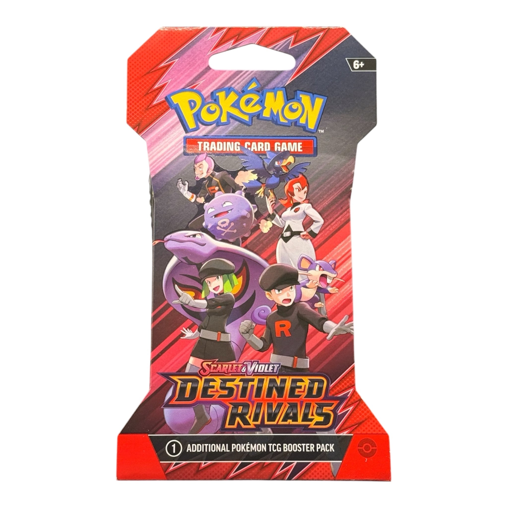 POKEMON - SCARLET AND VIOLET - DESTINED RIVALS - SLEEVED BOOSTER PACK